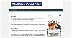 Desktop Screenshot of melissas-bookshelf.com